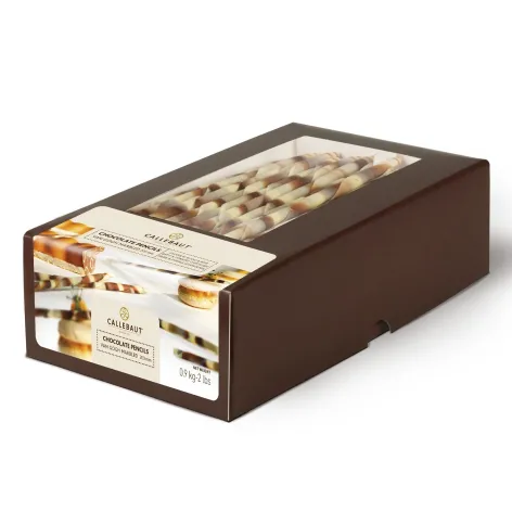 Marbled Dark & White Chocolate Pencils